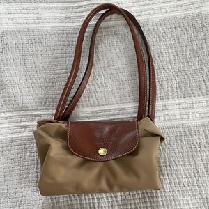 Tan Longchamp Purse